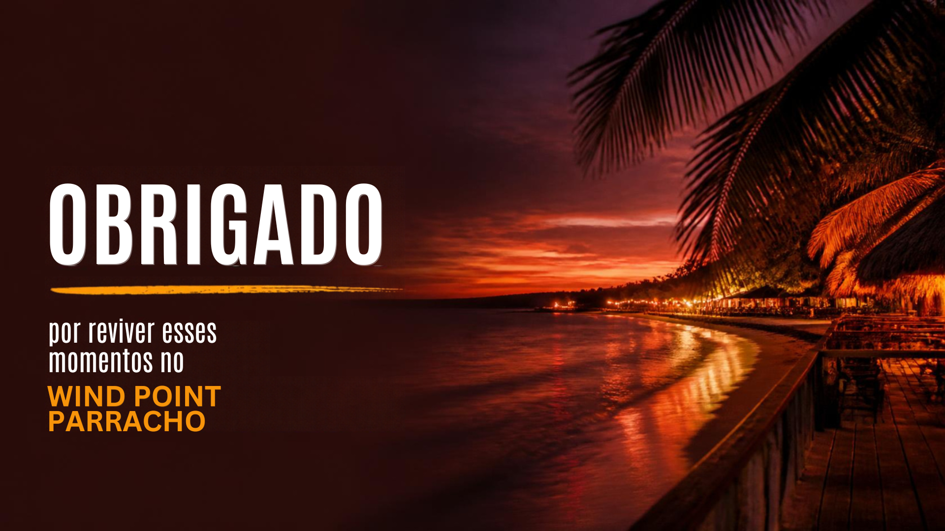Eventos no Wind Point Parracho - Arraial D'Ajuda - Porto Seguro - BA.